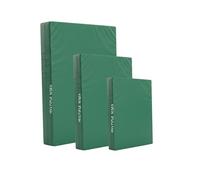 Gymnastics Crash Mat, Safety Exercise Mat Pad, Critical Fall Height Tested to 3 Metres BS:EN1177 [Green, XXX-Large]