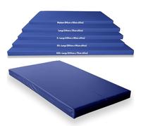 Gymnastics Crash Mat, Safety Exercise Mat Pad, Critical Fall Height Tested to 3 Metres BS:EN1177 [Navy, Large]