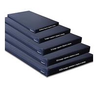 Gymnastics Crash Mat, Safety Exercise Mat Pad, Critical Fall Height Tested to 3 Metres BS:EN1177 [Navy, X-Large]