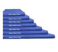 Gymnastics Crash Mat, Safety Exercise Mat Pad, Critical Fall Height Tested to 3 Metres BS:EN1177 [Navy, XX-Large]