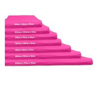 Gymnastics Crash Mat, Safety Exercise Mat Pad, Critical Fall Height Tested to 3 Metres BS:EN1177 [Pink, XX-Large]