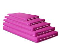 Gymnastics Crash Mat, Safety Exercise Mat Pad, Critical Fall Height Tested to 3 Metres BS:EN1177 [Pink, XXX-Large]