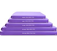 Gymnastics Crash Mat, Safety Exercise Mat Pad, Critical Fall Height Tested to 3 Metres BS:EN1177 [Purple, XX-Large]