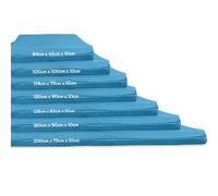 Gymnastics Crash Mat, Safety Exercise Mat Pad, Critical Fall Height Tested to 3 Metres BS:EN1177 [Turquoise, 100x100]