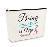 Gymnastics Gifts Gymnast Gifts Makeup Bag for Women Girls Gymnast Inspirational Gift Gymnastics Team Gift Cosmetic Pouch Gymnastic Coach Gift Birthday Graduation Gift for Sister Daughter Friend