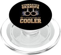 Gymnastics Grandpa Like A Normal Grandpa But Cooler PopSockets PopGrip for MagSafe