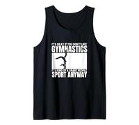 Gymnastics is for Smart People Women Gymnast Gymnastics Tank Top