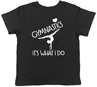 Gymnastics It's What I Do Childrens Kids Short Sleeve T-Shirt