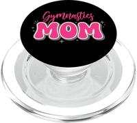 Gymnastics Mom in Fun Bubble Letters PopSockets PopGrip for MagSafe