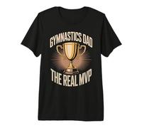 Gymnastics Mom The Real MVP Gymnast Mother Premium T-Shirt