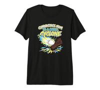 Gymnastics Mom to A Small Cyclone Floor Exercise Parent Premium T-Shirt