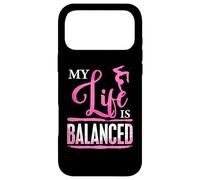 Gymnastics Motivation My Life Is Balanced Gymnast Handstand Case for iPhone 17 Pro Max