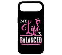 Gymnastics Motivation My Life Is Balanced Gymnast Handstand Case for iPhone Air