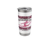 Gymnastics Motivational Quote Gymnast Saying Stainless Steel Insulated Tumbler