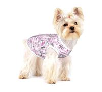Gymnastics Pink Print Lightweight Tank Top for Dogs Dog Shirts for Small Dogs Stretchy T Shirts Sleeveless Vest