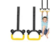 Gymnastics Rings - 2-Piece Portable Trapezoidal Bar Set, Non-Slip Calisthenics Equipment, Adjustable Fitness Rings, Home Training Equipment for Pull-Ups, Strength Training, Children's Exercises