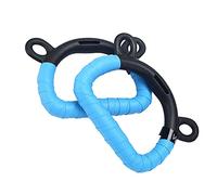 gymnastics rings, 2Pcs Children Gymnastic Ring Kids Pull-up Fitness Equipment Excercise Tool for Full Body Strength Bodyweight Training(Blu,100CM)