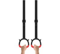 Gymnastics Rings - Calisthenics Swing Rings for Strength Training | Kid-Friendly Adjustable Setup with Easy Grip Design for Preschool Physical Activity, 4.72x3.54x0.39 Inches