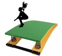 Gymnastics Springboard - Heavy Duty Vault Board with Anti-Skid Design & Steel Springs for Children, Teens, and Adults - Ideal for Sports Clubs & Martial Arts Training