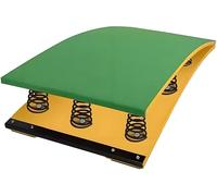 Gymnastics Springboard, Steel Spring System Spring Board With Anti-Slip Jump Pad, Adjustable Professional Vault Board Trampoline For Kids & Adults, Home/Gym Use