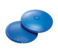 Gymnic Disc'o'Sit Blue Proprioceptive Cushion for Posture and Functional Training, Ø 39 cm, inflatable, made of safe PVC, Class I medical device for fitness and rehabilitation