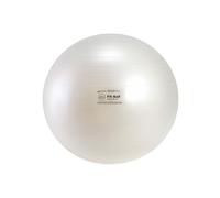GYMNIC Fit-Ball 65 BRQ fitness ball Ø 65 cm pearl white original ball for gymnastics training and rehabilitation Burst Resistant Quality 120 kg