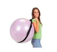 GYMNIC Fitness Ball, Purple, Inflatable, 1 Ball