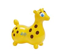 Gymnic Giraffe Gyffy Inflatable ride-on toy for children 3+, ideal for jumping, swinging and having fun in safety, promotes the development of balance, strength and coordination