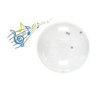GYMNIC Jinglin' Ball Transparent sound ball Ø 50 cm with internal bells, therapeutic and playful tool to develop perception, coordination and movement
