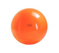 GYMNIC Megaball Giant inflatable orange ball Ø 150 cm for group training, shows and choreography, ideal for motor activities, fitness and artistic events