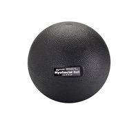 GYMNIC Myofascial Ball Inflatable ball Ø 18 cm black for massage and myofascial release, ideal for self-massage, muscle recovery and targeted training, with adjustable density