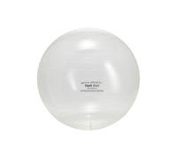 GYMNIC Opti Ball Transparent inflatable ball max Ø 65 cm for physiotherapy and rehabilitation, ideal for postural exercises, Pilates and motor activities with visual control