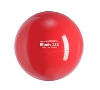GYMNIC Ritmic 280 Red rhythmic gymnastics ball Ø 18.5 cm lightweight 280 g, ideal for beginners, training, introductory courses and sporting events