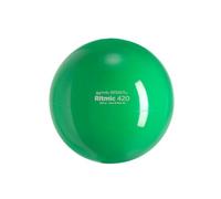 GYMNIC Ritmic 420 Green rhythmic gymnastics ball Ø 18.5 cm 420 g, compliant with regulatory standards, ideal for training, competition and professional courses