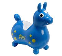 Gymnic / Rody Inflatable Hopping Horse, Blue, Made from soft, super strong, latex-free