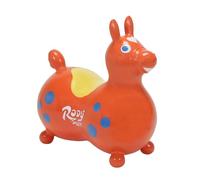 Gymnic Rody Max inflatable jumping horse for children 5+, ride-on toy ideal for jumping, swinging and having fun in safety, promotes the development of balance, strength and coordination