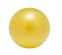 GYMNIC - Soft Pilates Ball 23cm - Inflatable Ball with exercise guide - Use for Pilates, Yoga and Resistance Exercises (Home Gym & Gym Equipment) - Yellow