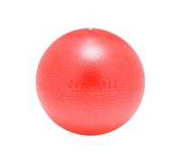 GYMNIC - Soft Pilates Ball 23cm - Inflatable Ball with exercise guide - Use for Pilates, Yoga and Light Resistance Exercises (Home Gym & Gym Equipment) - Red