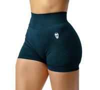 Gymreapers Infinity Seamless Workout Shorts High Waist Biker Shorts for Women Athletic Gym Running Pilates Yoga Sport Short (Atlantis M)