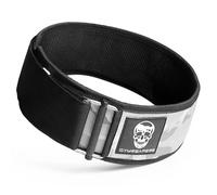 Gymreapers Quick Locking Weight Lifting Belt for Men Gym Belt for Powerlifting Deadlift Belt with 4 Inch Neoprene Metal Buckle Back Support Weightlifting Belt Women (White Camo, X-Small)