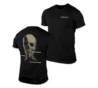 Gymreapers Skull Moisture Wicking T-Shirts for Men - Short Sleeve Workout Gym Shirts - Running Athletic Tees & Dry Fit Tshirt, Revelation, S
