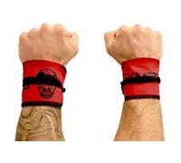 Gymreapers Strength Wrist Wraps for Cross Training, Olympic Lifting, Strength Training, WOD Workouts - Strong Wrist Support for Men and Women - Fits All Wrist Sizes | Men and Women (Red)