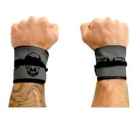 Gymreapers Strength Wrist Wraps For Cross Training, Olympic Lifting, Strength, WOD Workouts, Calisthenics - Strong Wrist Support For Men and Women - Fits All Wrist Sizes | Men And Women (Gray)