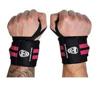 Gymreapers Weightlifting Wrist Wraps (Competition Grade) 18" Professional Quality Wrist Support with Heavy Duty Thumb Loop - Best Wrap for Powerlifting, Strength Training, Bodybuilding