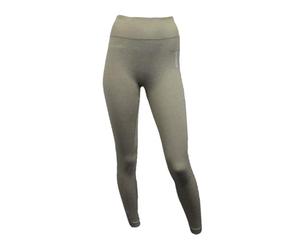 GYMSHARK Adapt Marl Seamless Full Length Leggings, Moss Grey, Small [Variation]