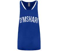 Gymshark Bold Stringer Mens Blue Tank Top