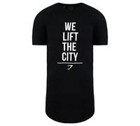 Gymshark Men's Amsterdam Exclusive Black T-Shirt | Size: Medium Gymshark Black M