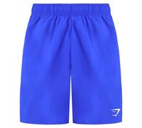GYMSHARK Mens Arrival 5" Slim Shorts, Sports Blue, Medium