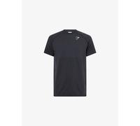 Gymshark Mens Gymshark Vital Seamless Woven T-Shirt Black/Silhouette Grey L
