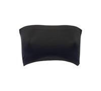 GYMSHARK Seamless Strapless Bandeau, Black, Small